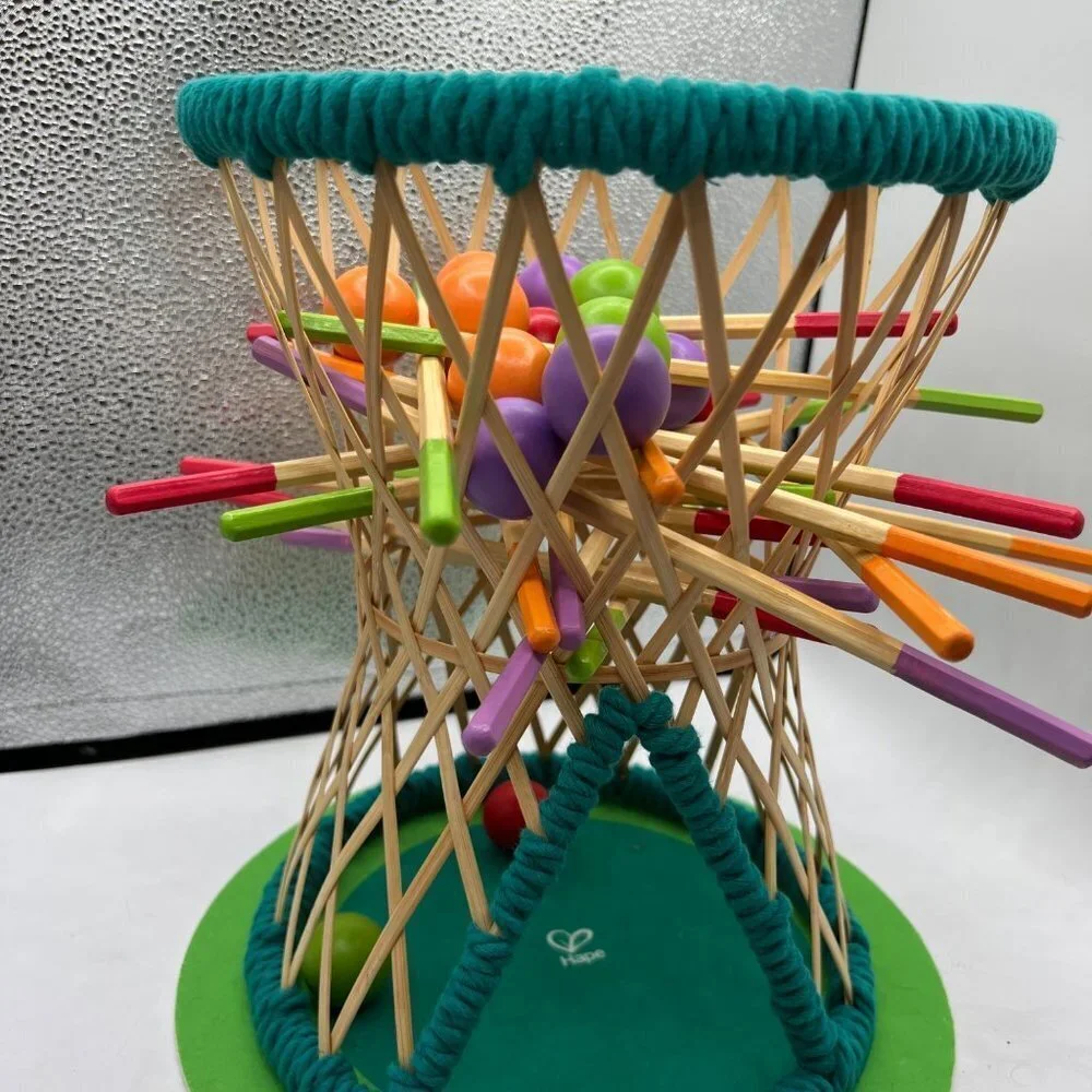Hape/Palina/Bamboo/Educational Toy 3+/Natural Bamboo/Hand Eye Coordination- Moto